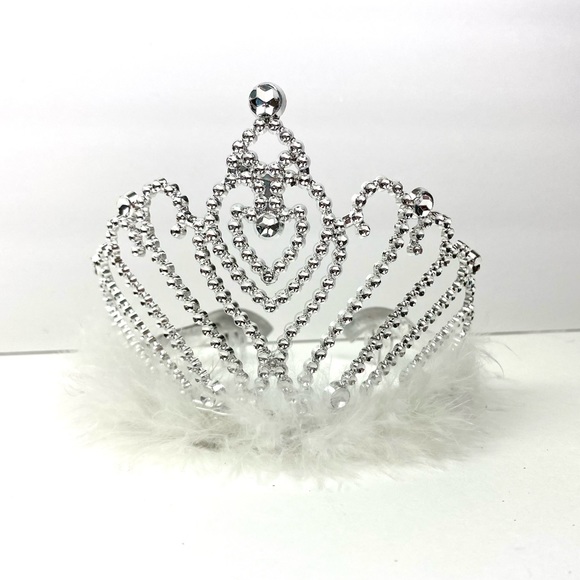 Baby Red Tutu with headband and tiara crown dress up costume Valentine’s Day - Picture 7 of 17